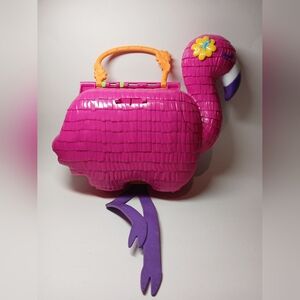 Polly Pocket Pink Flamingo-Shaped Playset